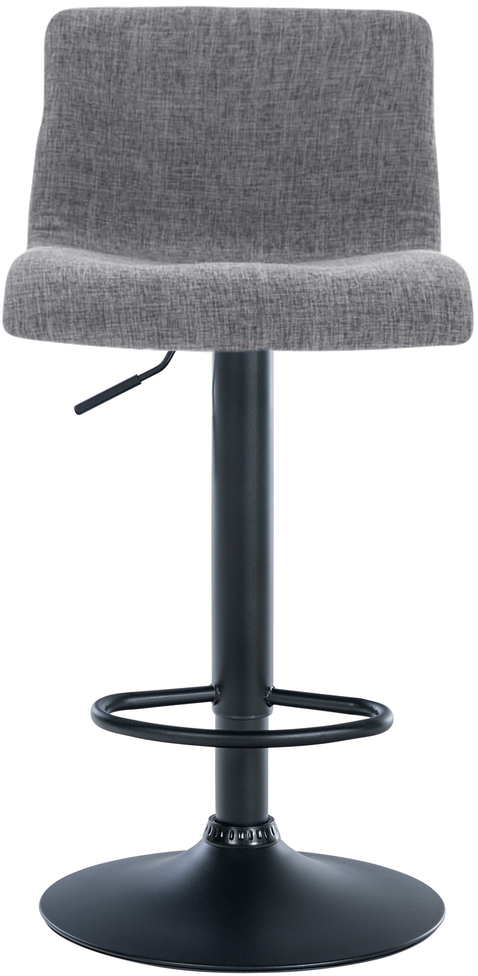 Barhocker Hover Stoff, mit Lehne, 360° drehbar