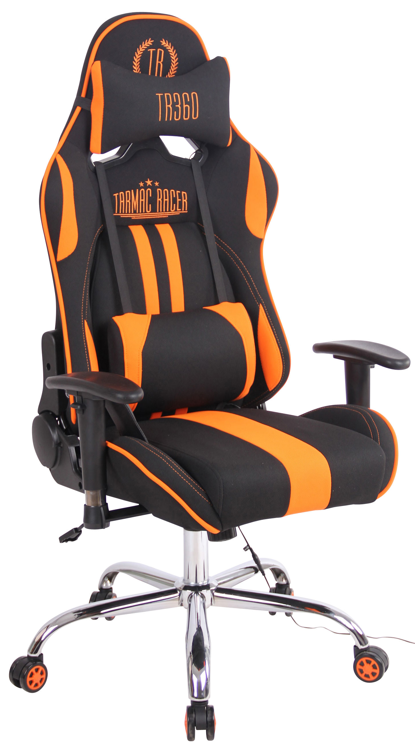 Gaming Bürostuhl Limit XM Stoff schwarz/orange