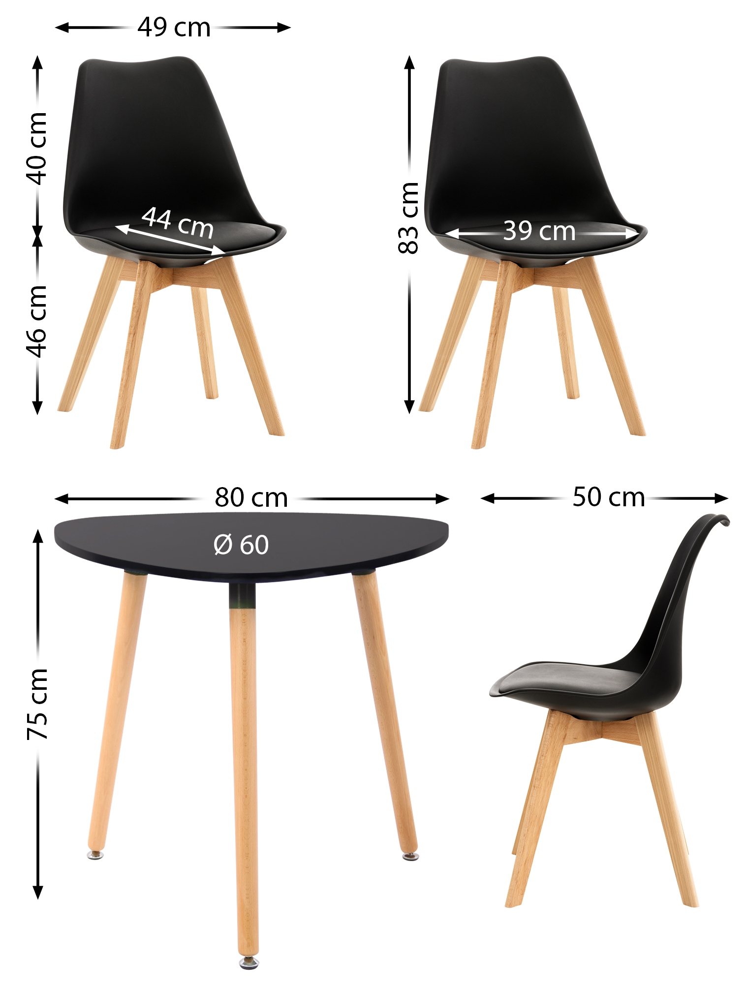 Essgruppe Libanera schwarz