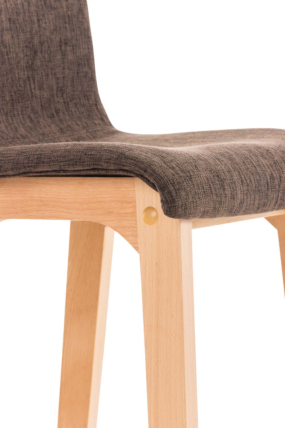 Barhocker Hover Stoff Natura, mit Lehne