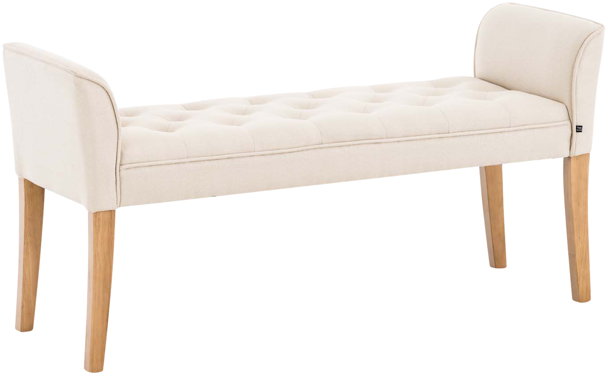 Chaiselongue Cleopatra creme antik-hell