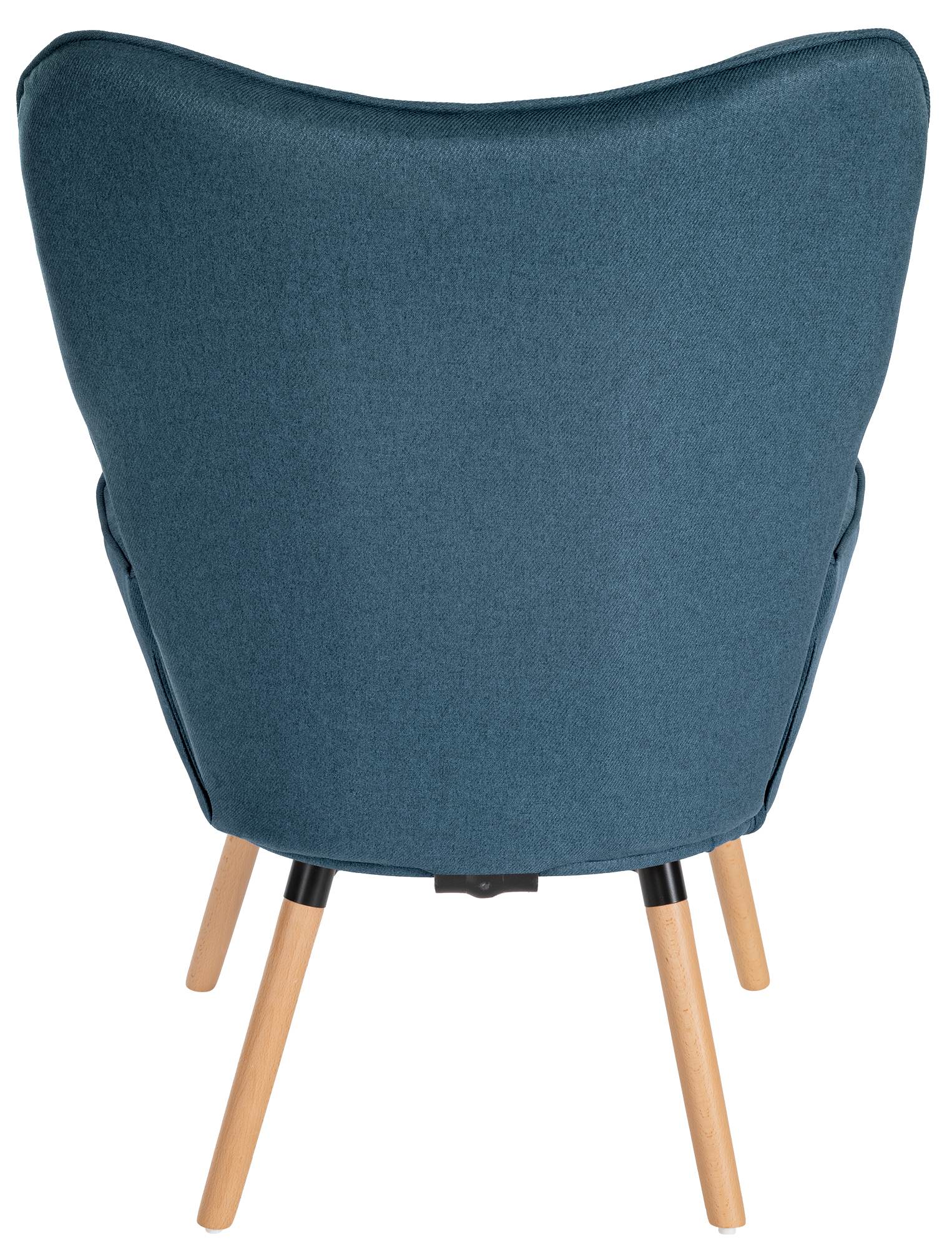 Sessel Garding Stoff-Bezug blau