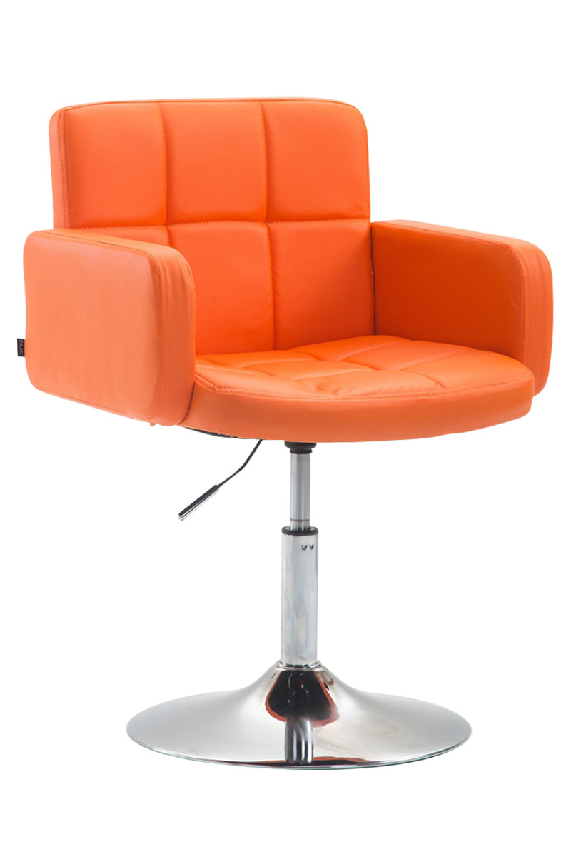 Lounger Los Angeles Kunstleder orange