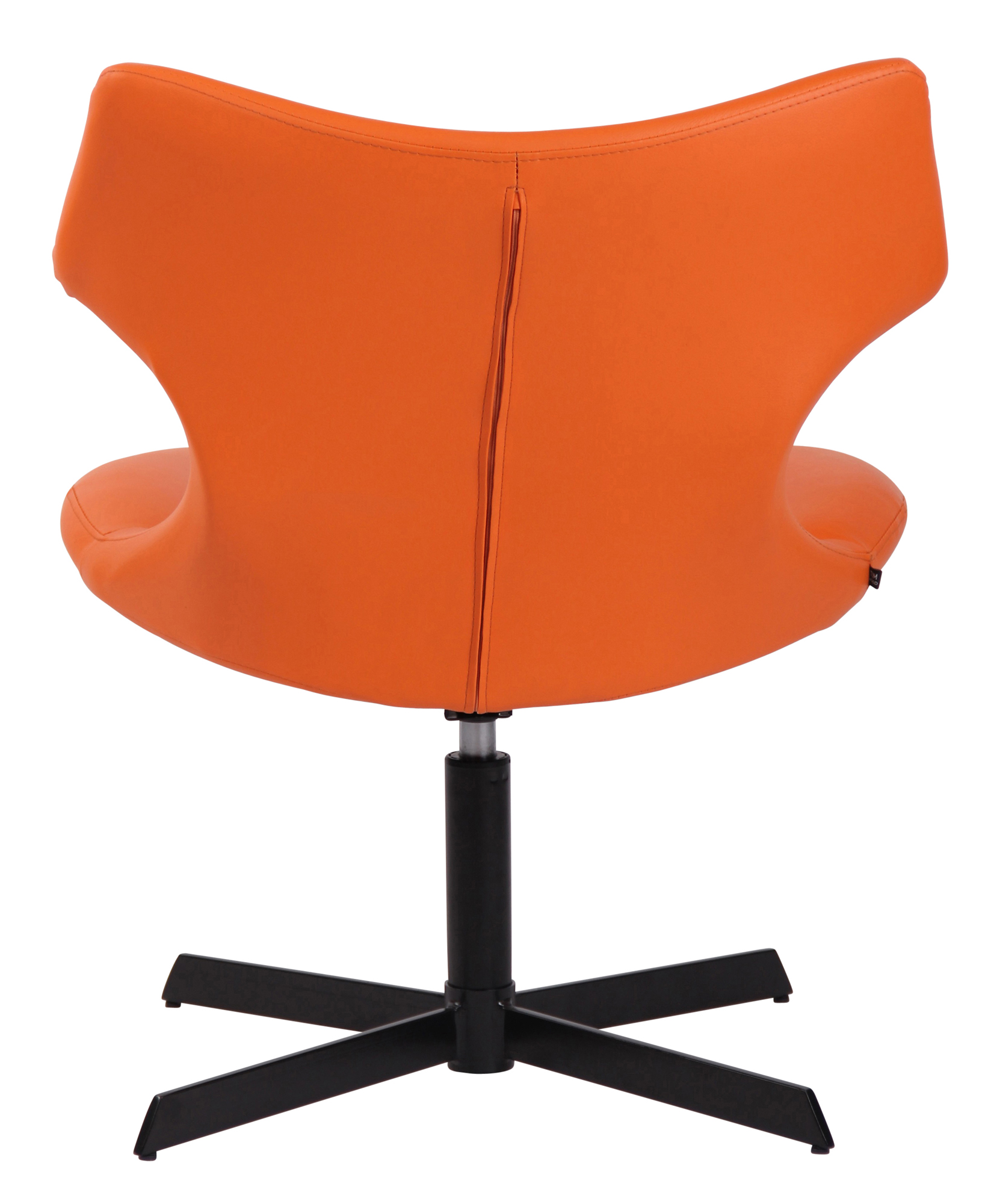 Lounger Welland Kunstleder orange