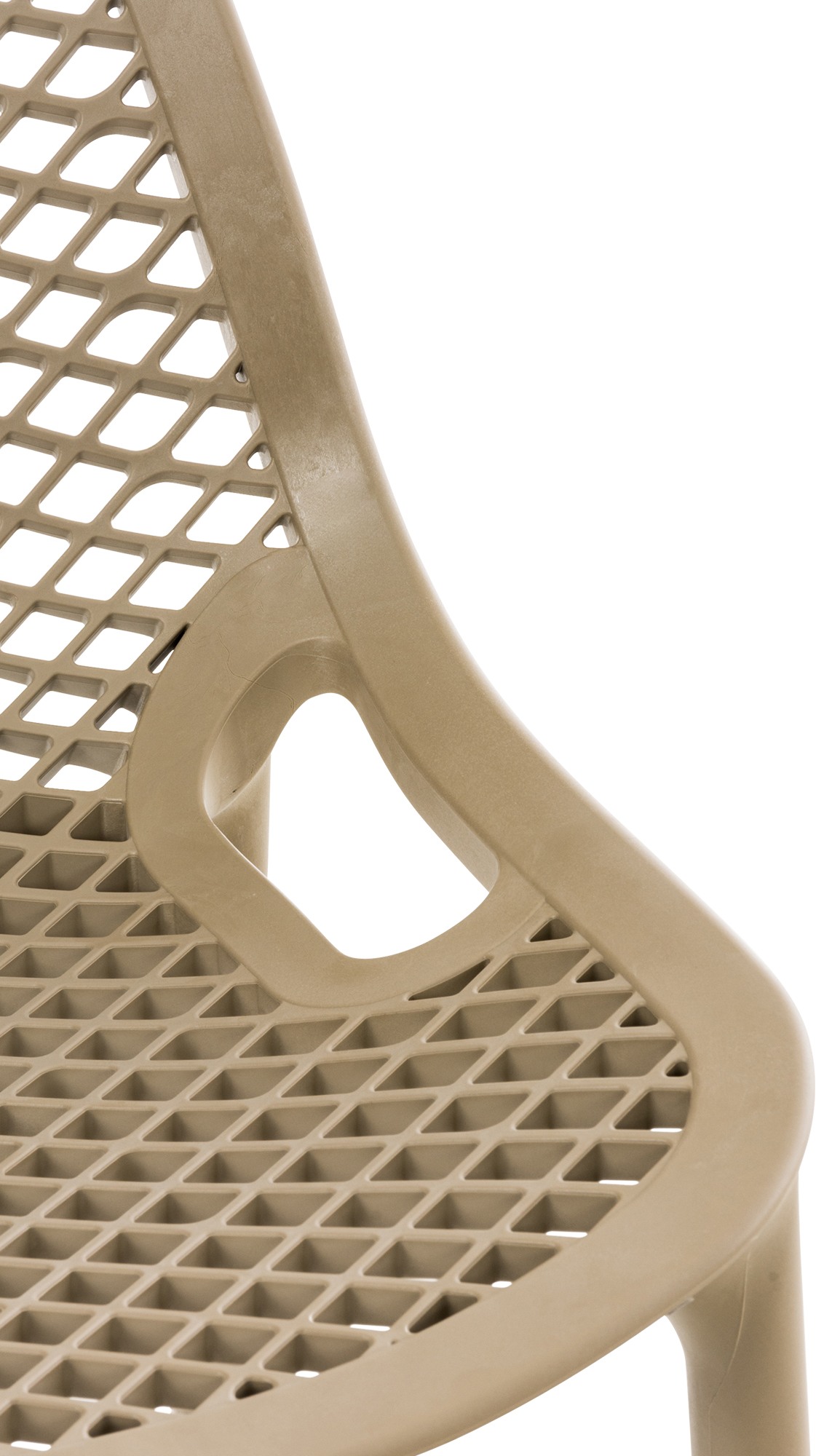 Outdoor Barhocker Air, mit Lehne