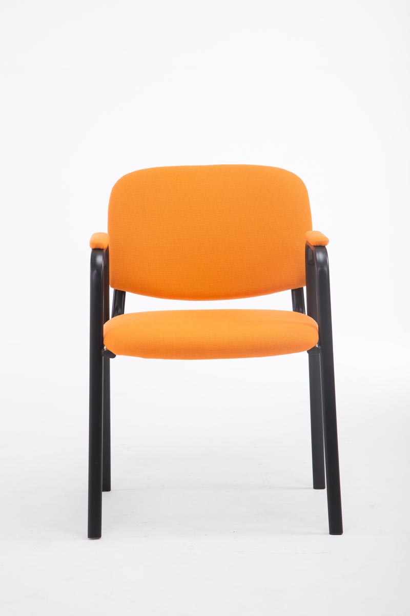 Besucherstuhl Ken Pro Stoff orange