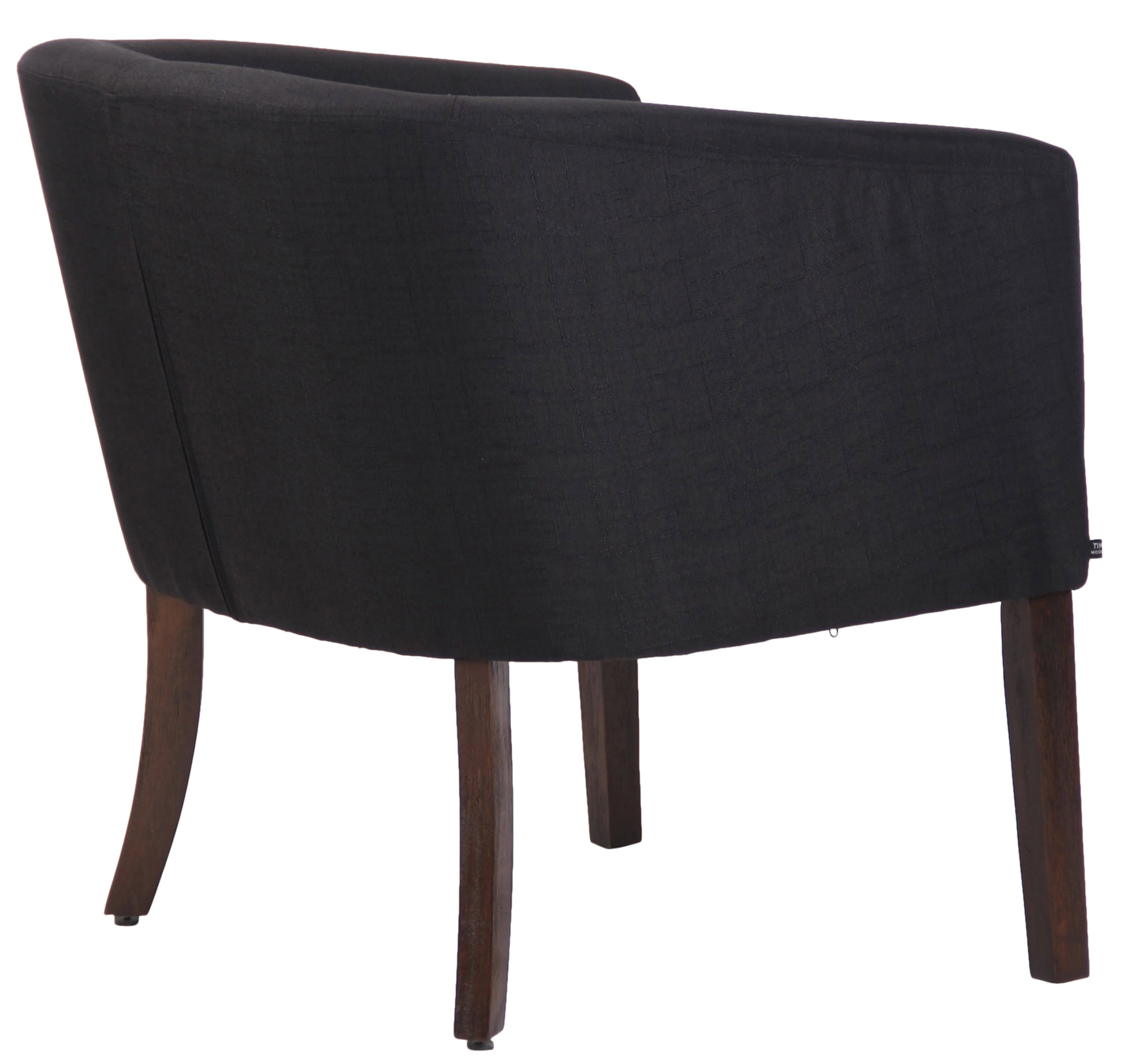 Sessel Nemea Stoff schwarz antik